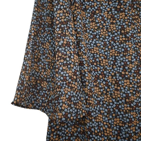 Cabi Womens Small S Style 3648 Poise Bell Sleeve Dress - Picture 8 of 11